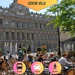 Ideal Pro & Couple - 2 Theme Boho Chic Rdc & Dandy 1er Etage - Quartier Calme - Jardin - Wifi Hd - Smart Tv - Parking Gratuit - Proche Centre & Transports - Ask Апартаменты