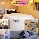 Апартаменты Ideal Pro & Couple - 2 Theme Boho Chic Rdc & Dandy 1er Etage - Quartier Calme - Jardin - Wifi Hd - Smart Tv - Parking Gratuit - Proche Centre & Transports - Ask Валансьен