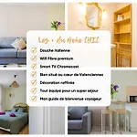 Ideal Pro & Couple - 2 Theme Boho Chic Rdc & Dandy 1er Etage - Quartier Calme - Jardin - Wifi Hd - Smart Tv - Parking Gratuit - Proche Centre & Transports - Ask Валансьен