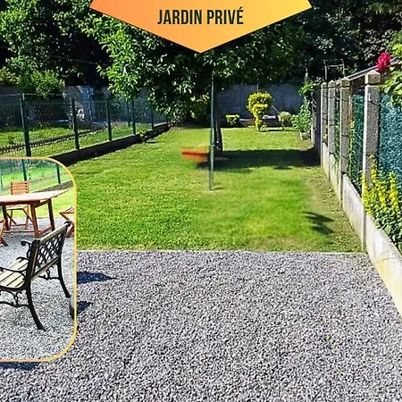 Ideal Pro & Couple - 2 Theme Boho Chic Rdc & Dandy 1er Etage - Quartier Calme - Jardin - Wifi Hd - Smart Tv - Parking Gratuit - Proche Centre & Transports - Ask Valenciennes