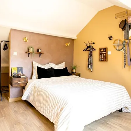 Ideal Pro & Couple - 2 Theme Boho Chic Rdc & Dandy 1er Etage - Quartier Calme - Jardin - Wifi Hd - Smart Tv - Parking Gratuit - Proche Centre & Transports - Ask *